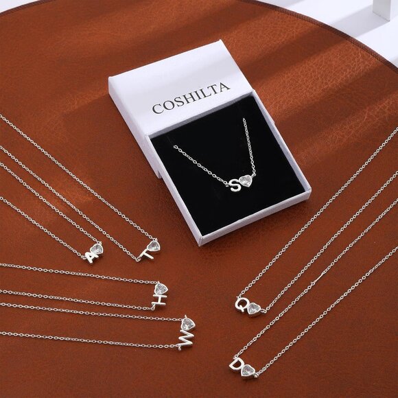 Elegant Personalized Initial Necklace for Women - Adjustable 16.5" + 2" Extender - Picture 6 of 8